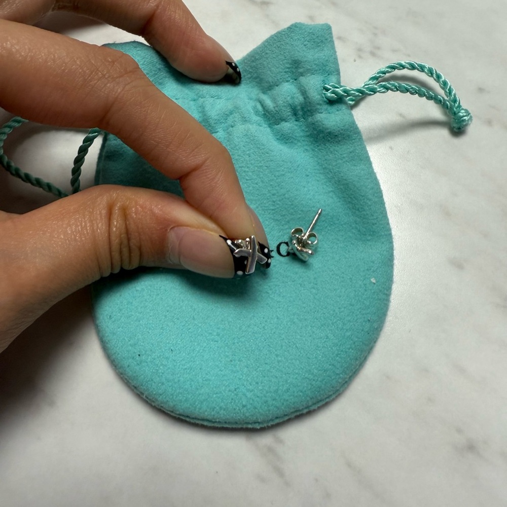 Tiffany Paloma's Graffiti X Earrings Sterling Silver